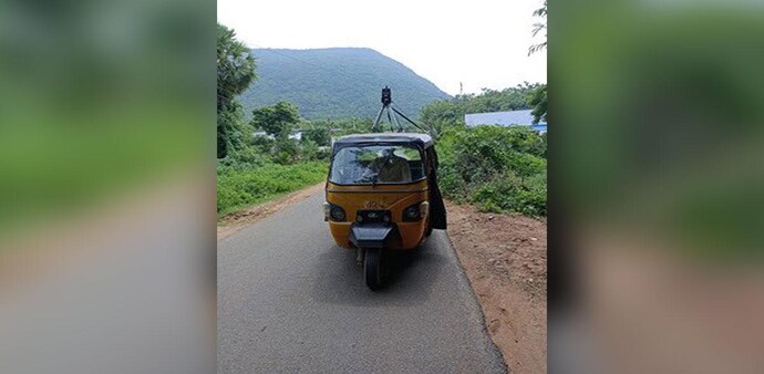 Anand Mahindra shares image of 3-wheeler commissioned for Google Street View project Anand Mahindra shares image of 3-wheeler commissioned for Google Street View project