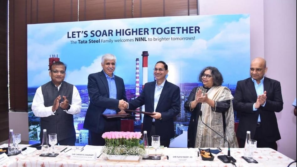 The enterprise value paid by Tata Steel is Rs 12,100 crore. The enterprise value paid by Tata Steel is Rs 12,100 crore.