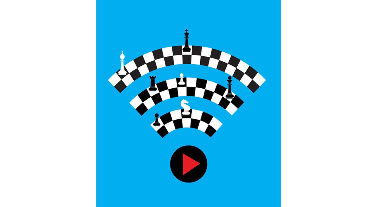 The genesis of chess streaming lies in the FIDE Online Chess Olympiad 2020 (Illustration: Nilanjan Das) The genesis of chess streaming lies in the FIDE Online Chess Olympiad 2020 (Illustration: Nilanjan Das)