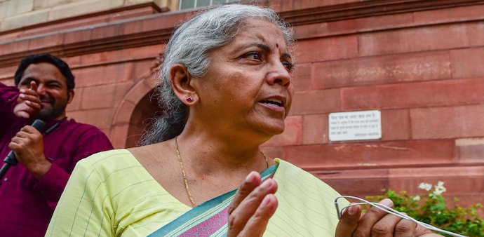 Finance Minister Nirmala Sitharaman Finance Minister Nirmala Sitharaman