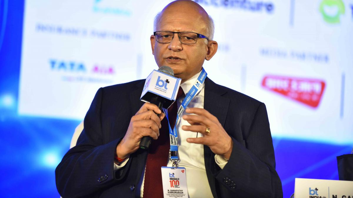 TCS COO N Ganapathy Subramaniam. TCS COO N Ganapathy Subramaniam.