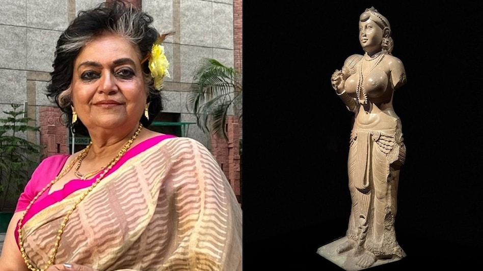 Art historian, Alka Pandey, curator Women and Deities Art historian, Alka Pandey, curator Women and Deities