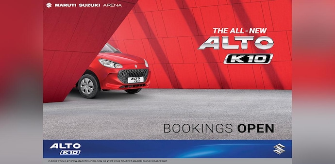 Alto K10 bookings open Alto K10 bookings open