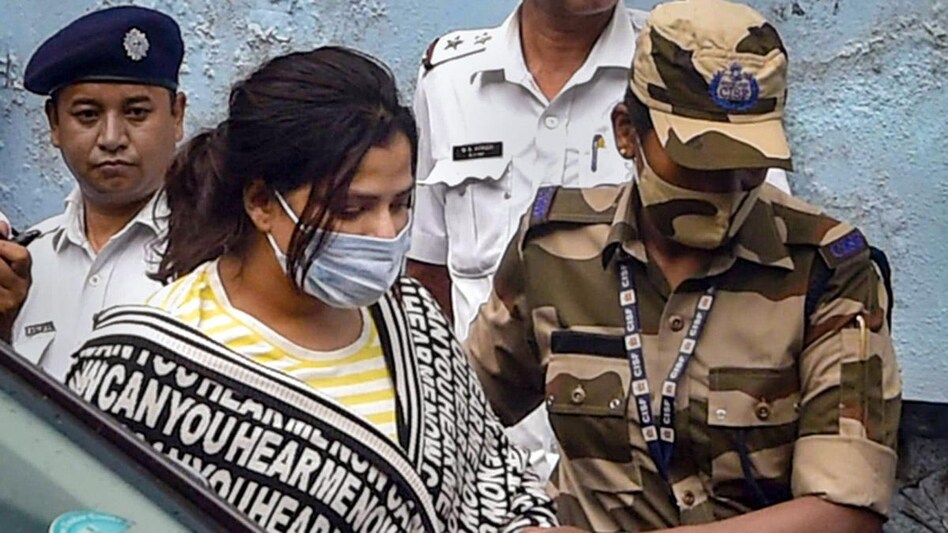 Arpita Mukherjee at court in Kolkata Arpita Mukherjee at court in Kolkata