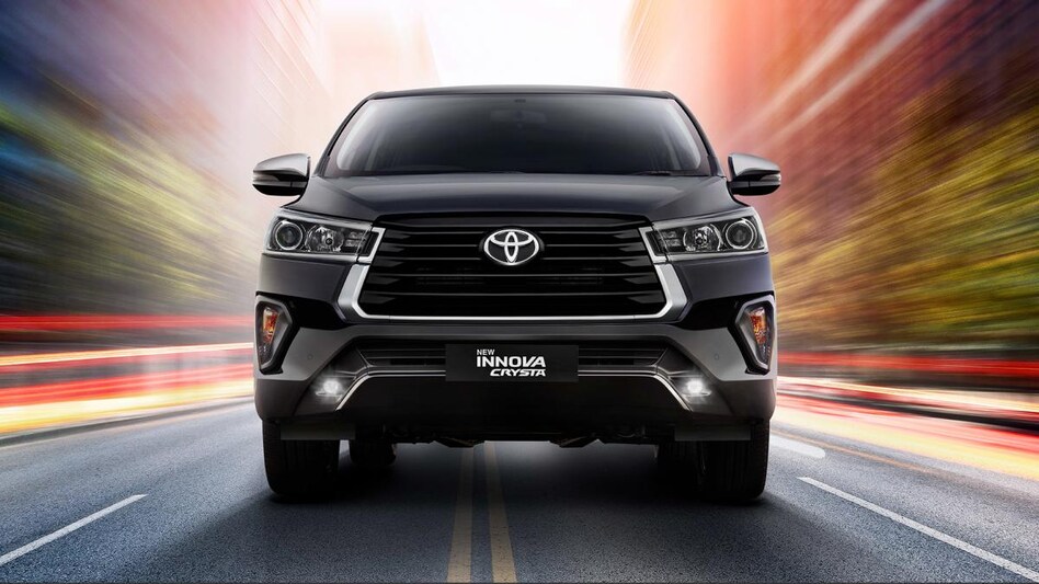Toyota Innova Crysta diesel variant booking paused due to high demand Toyota Innova Crysta diesel variant booking paused due to high demand