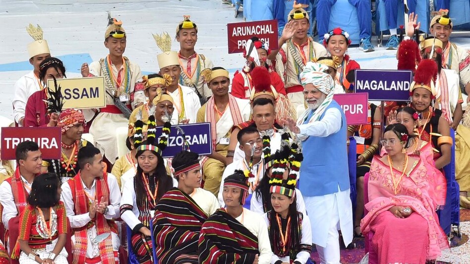 From Red Fort, PM Modi lauds armed forces for supporting self-reliance in defence (Photo: TWITTER) From Red Fort, PM Modi lauds armed forces for supporting self-reliance in defence (Photo: TWITTER)