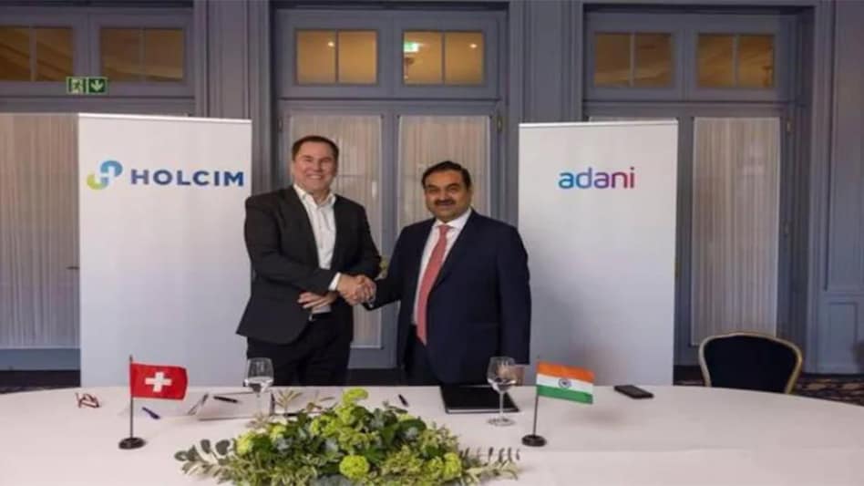 Earlier this year, the Adani Group had said that it has struck a deal to acquire a controlling stake in Holcim Ltd's businesses in India for $10.5 billion. Earlier this year, the Adani Group had said that it has struck a deal to acquire a controlling stake in Holcim Ltd's businesses in India for $10.5 billion.