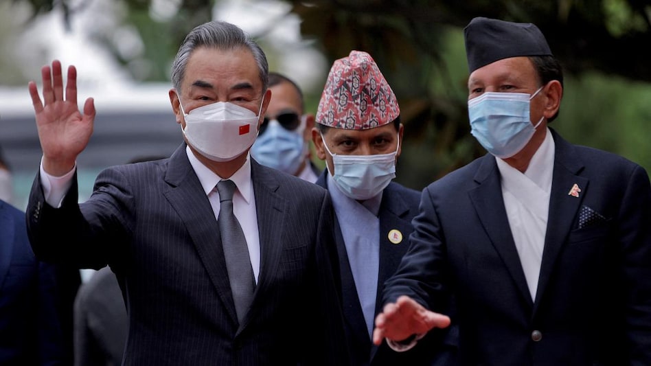 Nepal's foreign minister Narayan Khadka in China for bilateral talks (Photo: Reuters) Nepal's foreign minister Narayan Khadka in China for bilateral talks (Photo: Reuters)