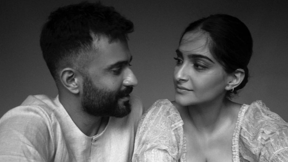 Bollywood actress Sonam Kapoor Ahuja and her businessman husband Anand Ahuja Bollywood actress Sonam Kapoor Ahuja and her businessman husband Anand Ahuja