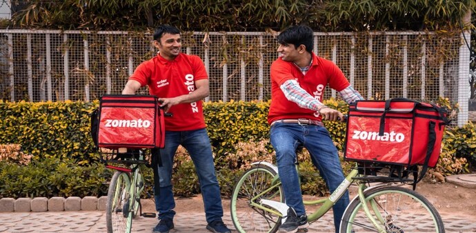 Zomato stock trades higher than 5 day and 20 day moving averages but lower than 50 day, 100 day and 200 day moving averages. Zomato stock trades higher than 5 day and 20 day moving averages but lower than 50 day, 100 day and 200 day moving averages.