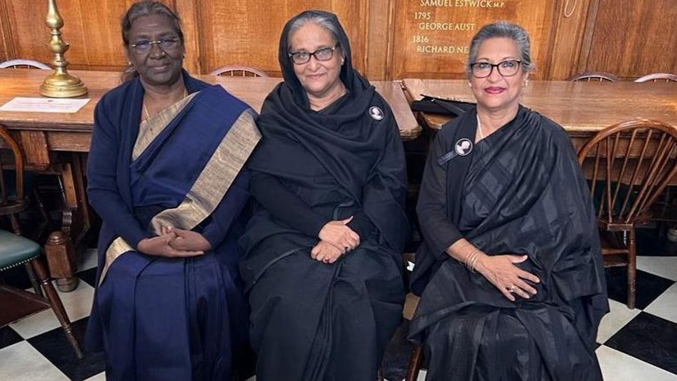 President Murmu arrived in London yesterday on a three-day visit to attend the state funeral of British Queen Elizabeth II. President Murmu arrived in London yesterday on a three-day visit to attend the state funeral of British Queen Elizabeth II.