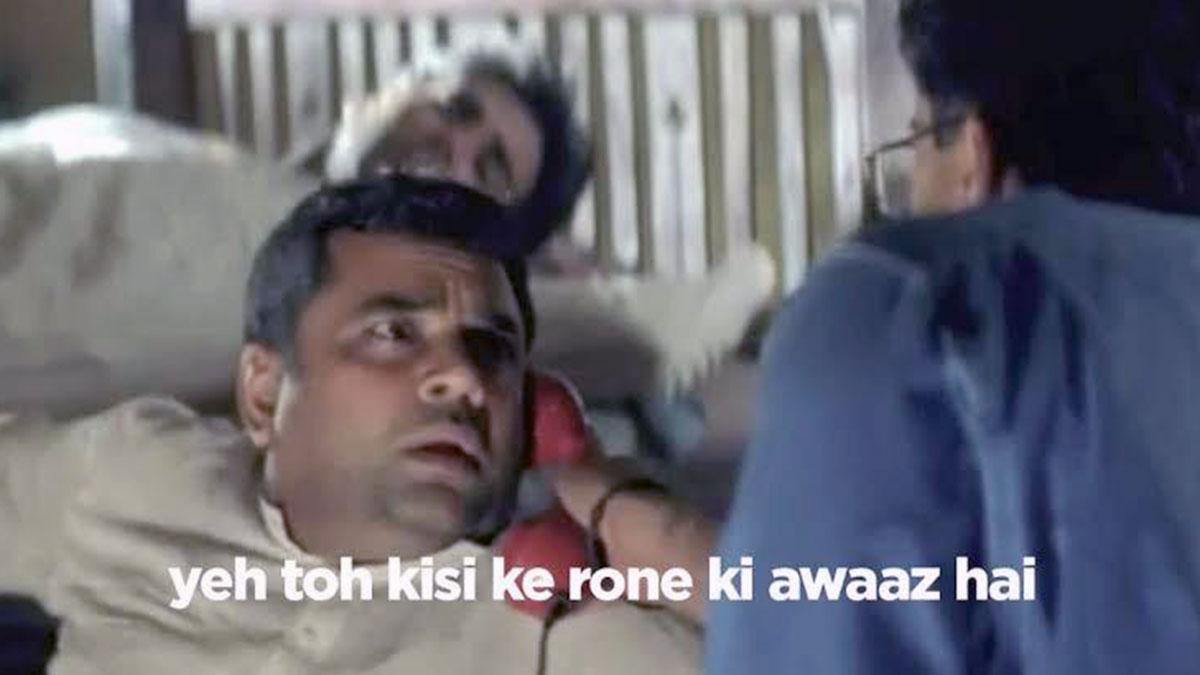 The tweet by Careem featured a meme from Akshay Kumar and Paresh Rawal’s popular comic caper Hera Pheri which said, “Yeh to kisi ke rone ki awaaz hai.” The tweet by Careem featured a meme from Akshay Kumar and Paresh Rawal’s popular comic caper Hera Pheri which said, “Yeh to kisi ke rone ki awaaz hai.”