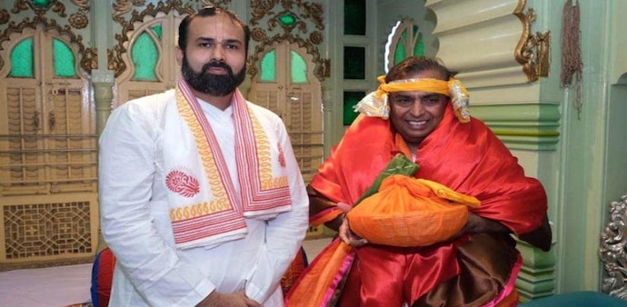 Ambani also discussed the construction of the new temple for around an hour. Ambani also discussed the construction of the new temple for around an hour.