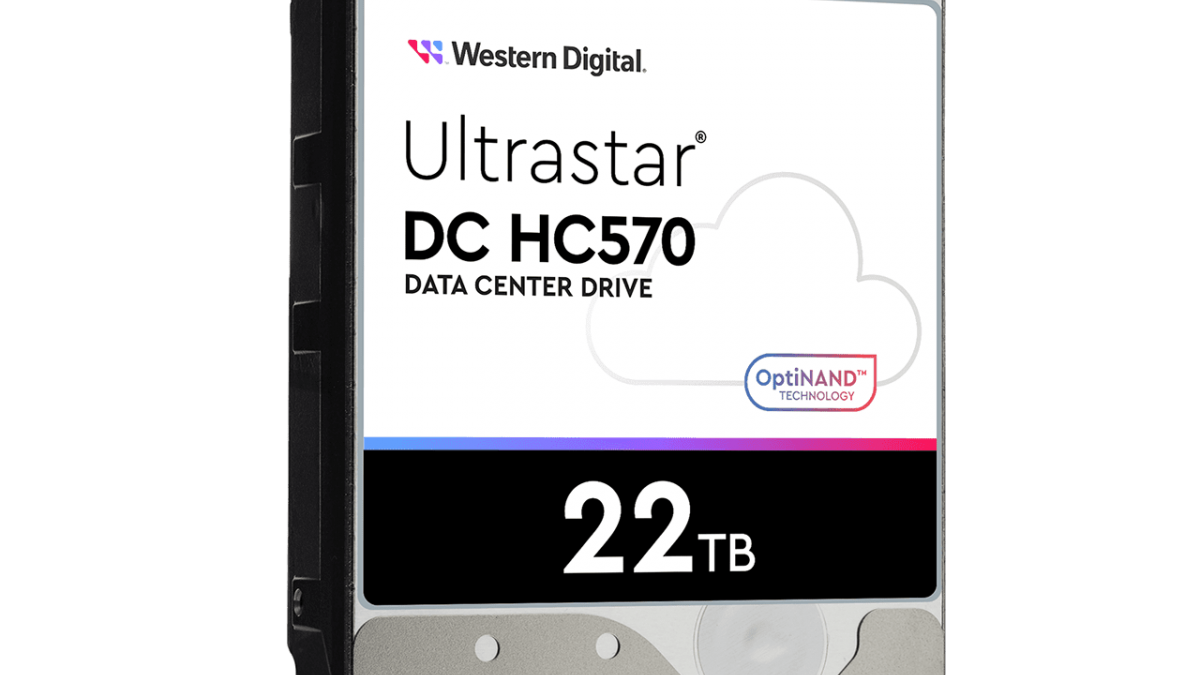 According to Western Digital, this new 22TB CMR drive architecture extends capacity gains on proven ePMR technology and leverages industry-first technologies to deliver areal-density leadership on a mature 2.2TB/platter with ten disks. According to Western Digital, this new 22TB CMR drive architecture extends capacity gains on proven ePMR technology and leverages industry-first technologies to deliver areal-density leadership on a mature 2.2TB/platter with ten disks.