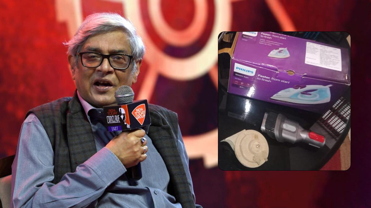 PM's economic advisor Bibek Debroy orders Philips Iron on Amazon, gets a brush instead; here's what happened next