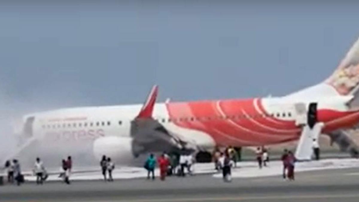 An Air India Express flight for Cochin An Air India Express flight for Cochin