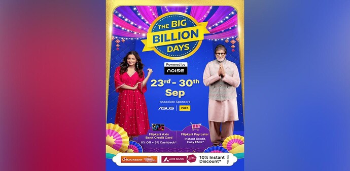 Big Billion Days sale will be live till September 30. Big Billion Days sale will be live till September 30.