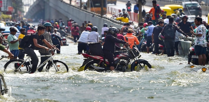TVS has also advised customers not to attempt to re-start the engine of a flood-affected vehicle to avoid engine damage. TVS has also advised customers not to attempt to re-start the engine of a flood-affected vehicle to avoid engine damage.