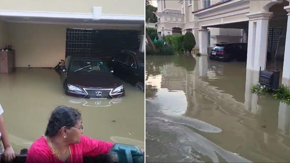 Watch: Luxury cars Bentley, Lexus seen submerged in Bengaluru floods -  AllNewsStory