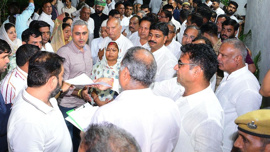 Congress crisis in Rajasthan sees over 80 MLAs submitting their resignation Congress crisis in Rajasthan sees over 80 MLAs submitting their resignation