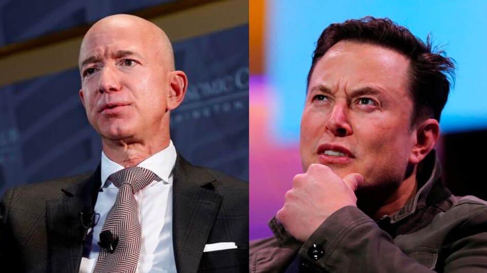 Last month, Bezos and Musk collectively lost around $12 billion after US Federal Reserve Chair Jerome Powell's hawkish speech. Last month, Bezos and Musk collectively lost around $12 billion after US Federal Reserve Chair Jerome Powell's hawkish speech.