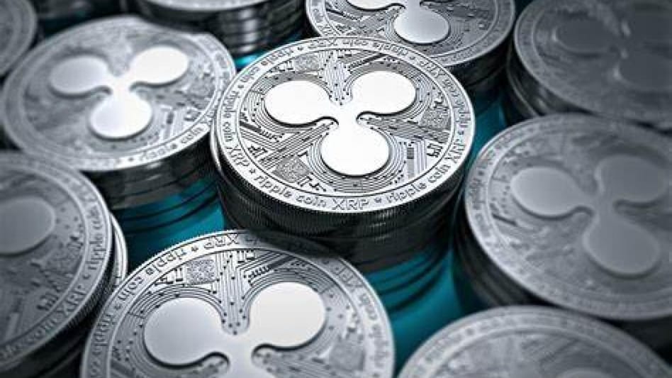 Ripple cryptocurrency is up 8 per cent. Ripple cryptocurrency is up 8 per cent.