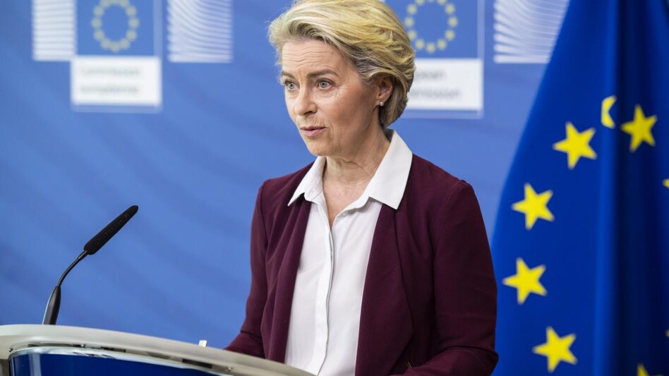 European Commission President Ursula von der Leyen said last week Russia escalated its invasion of Ukraine to a new level. European Commission President Ursula von der Leyen said last week Russia escalated its invasion of Ukraine to a new level.