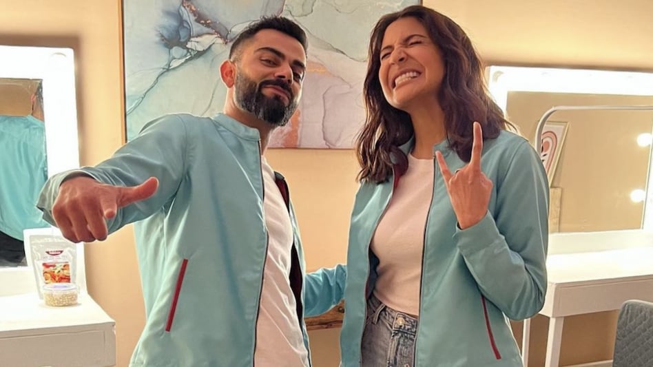 Bollywood actress Anushka Sharma and her cricketer husband Virat Kohli Bollywood actress Anushka Sharma and her cricketer husband Virat Kohli