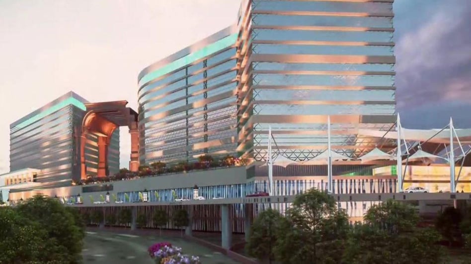 The Ahmedabad railway station redesign is inspired by Modera's Sun Temple. The Ahmedabad railway station redesign is inspired by Modera's Sun Temple.