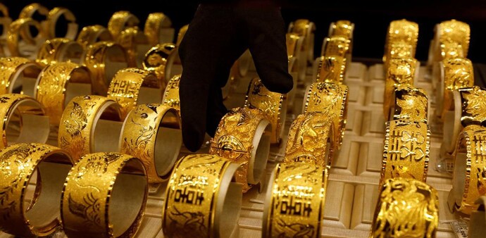 Gold price in India were up to Rs 50,300 for 24-carat gold (10 grams), while for 22 carat gold (10 grams) it was Rs 46,110. Silver prices were also down and were trading at Rs 56,600 Gold price in India were up to Rs 50,300 for 24-carat gold (10 grams), while for 22 carat gold (10 grams) it was Rs 46,110. Silver prices were also down and were trading at Rs 56,600