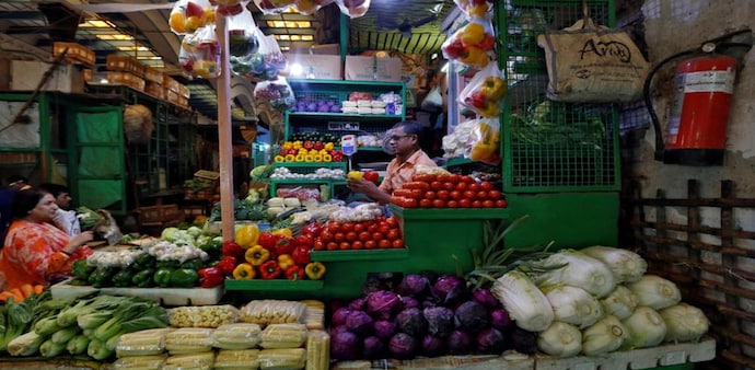 The inflation actually peaked in April 2022 when it reached 7.79 per cent. In the subsequent month, it fell to 7.04 per cent in June and 7.01 per cent in July. (Photo: Reuters) The inflation actually peaked in April 2022 when it reached 7.79 per cent. In the subsequent month, it fell to 7.04 per cent in June and 7.01 per cent in July. (Photo: Reuters)