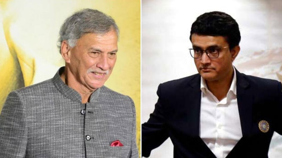 Roger Binny (left) and current BCCI chief Sourav Ganguly Roger Binny (left) and current BCCI chief Sourav Ganguly