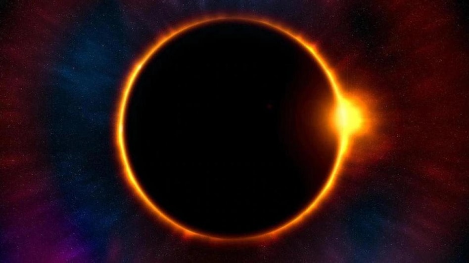 A solar eclipse occurs on a new moon day when the Moon comes between the Earth and the Sun and when all three of them are aligned A solar eclipse occurs on a new moon day when the Moon comes between the Earth and the Sun and when all three of them are aligned