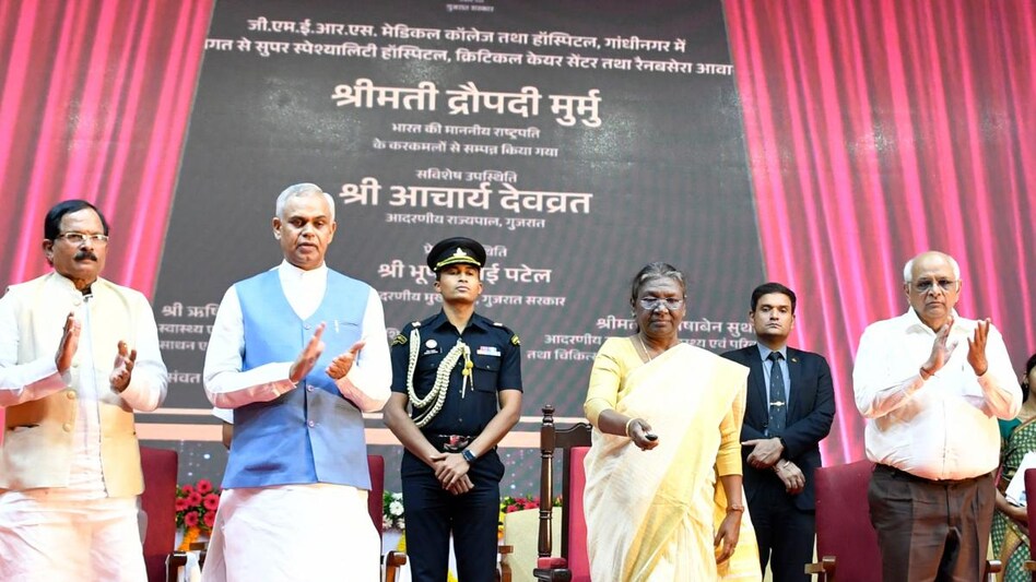 President Murmu launches Rs 1,330-crore projects in key sectors of Gujarat President Murmu launches Rs 1,330-crore projects in key sectors of Gujarat