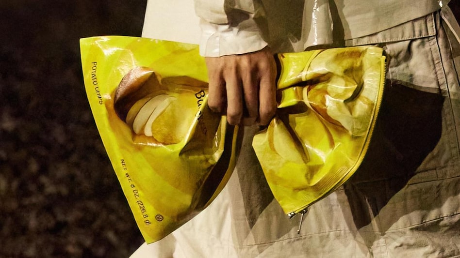 Is it a packet of chips? Balenciaga's new bag collection will leave you confused Is it a packet of chips? Balenciaga's new bag collection will leave you confused