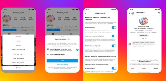 Instagram new features introduced to block unwanted users, even their duplicate accounts Instagram new features introduced to block unwanted users, even their duplicate accounts