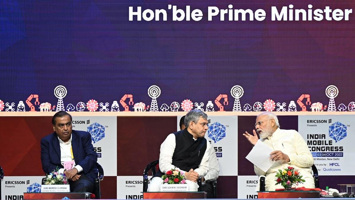 Reliance Industries Chairman and Managing Director Mukesh Ambani said 5G is an acronym for five goals that fundamentally can transform a nation. Photo by Hardik Chhabra/India Today Group Reliance Industries Chairman and Managing Director Mukesh Ambani said 5G is an acronym for five goals that fundamentally can transform a nation. Photo by Hardik Chhabra/India Today Group