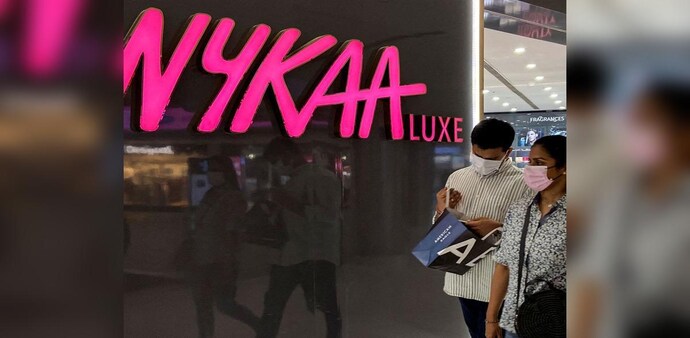 Shares of Nykaa made a stellar listing on bourses on November 10 last year, gaining 82 per cent to Rs 2,054 on NSE against the IPO issue price of Rs 1,125. Shares of Nykaa made a stellar listing on bourses on November 10 last year, gaining 82 per cent to Rs 2,054 on NSE against the IPO issue price of Rs 1,125.