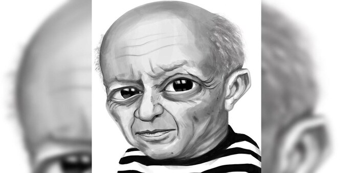 Pablo Picasso by Swarnali Singh Pablo Picasso by Swarnali Singh
