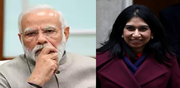 The trade deal, the Migration and Mobility Partnership (MMP), was agreed upon by former Indian-origin Home Secretary Priti Patel, and External Affairs Minister S Jaishankar in May last year. The trade deal, the Migration and Mobility Partnership (MMP), was agreed upon by former Indian-origin Home Secretary Priti Patel, and External Affairs Minister S Jaishankar in May last year.