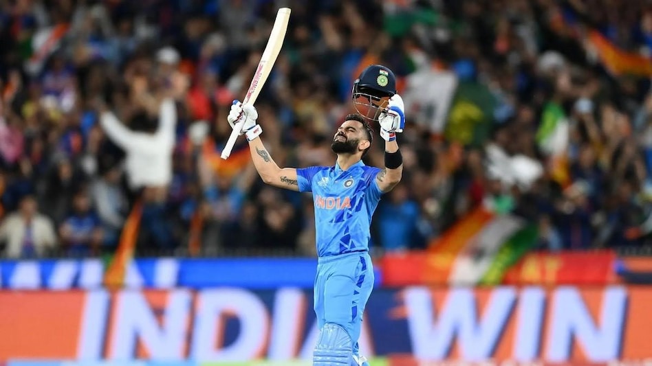 India were chasing 159 but faltered very early as it lost four wickets in the first six overs when the score was still 36. But Kohli held his nerves. India were chasing 159 but faltered very early as it lost four wickets in the first six overs when the score was still 36. But Kohli held his nerves.