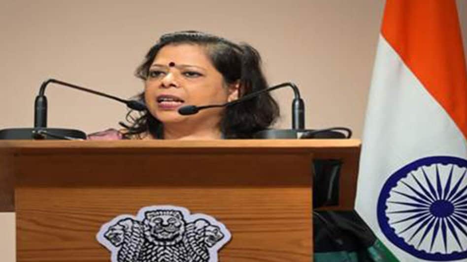 Leena Nandan, Secretary - Ministry of Environment, Forest and Climate Change speaking at “Technology Needs Assessment for Sustainable Life” at the India Pavilion at COP 27 Egypt Leena Nandan, Secretary - Ministry of Environment, Forest and Climate Change speaking at “Technology Needs Assessment for Sustainable Life” at the India Pavilion at COP 27 Egypt