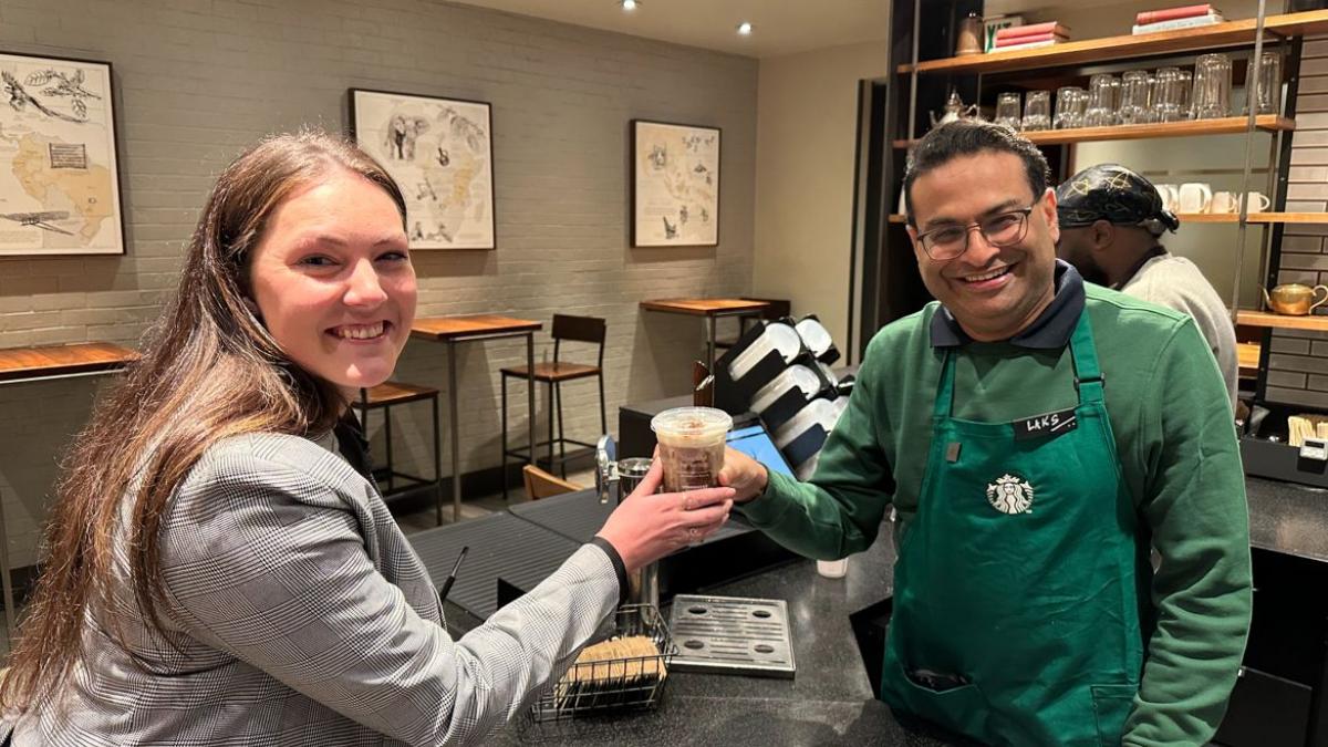 Starbucks' new CEO Laxman Narasimhan has a new talent: He is now barista certified Starbucks' new CEO Laxman Narasimhan has a new talent: He is now barista certified