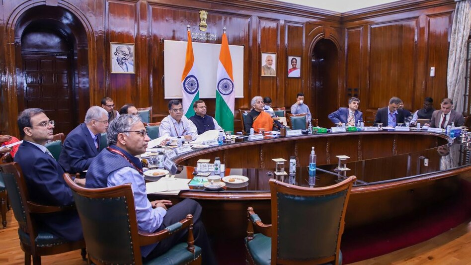 Finance Minister Nirmala Sitharaman chairs her third pre-budget 2023 consultation Finance Minister Nirmala Sitharaman chairs her third pre-budget 2023 consultation