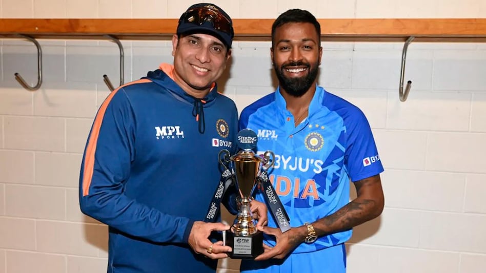 The Indian team, which was in New Zealand to play three T20 matches, won the series 1-0 after the third and final game ended in a tie via Duckworth-Lewis method The Indian team, which was in New Zealand to play three T20 matches, won the series 1-0 after the third and final game ended in a tie via Duckworth-Lewis method