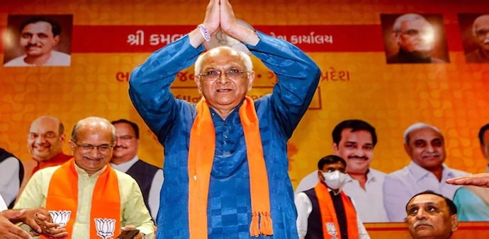 Ghatlodia Election 2022: Bhupendra Patel is up against Amee Yajnik of Congress and Vijay Patel of the AAP. Ghatlodia Election 2022: Bhupendra Patel is up against Amee Yajnik of Congress and Vijay Patel of the AAP.