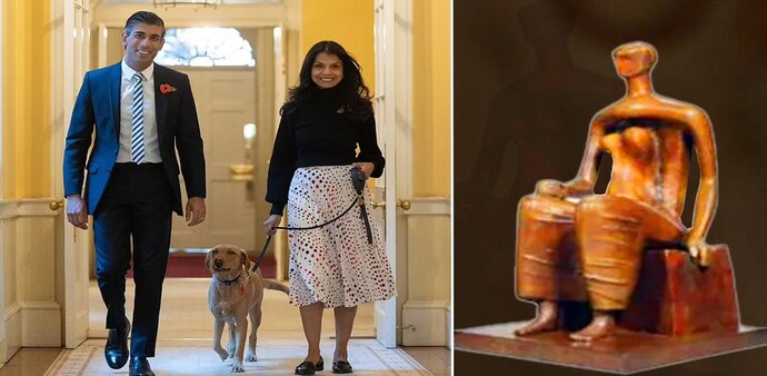 The expensive purchase of the sculpture has triggered a row at a time when the UK households are struggling with soaring inflation and high energy prices.-16:9 The expensive purchase of the sculpture has triggered a row at a time when the UK households are struggling with soaring inflation and high energy prices.-16:9