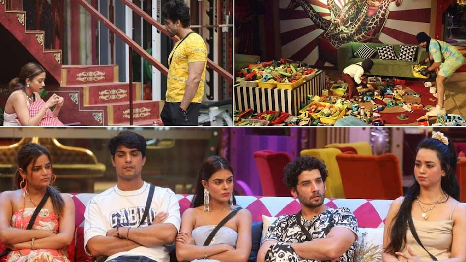 Big Boss thrashes Sajid Khan for using lottery system to allot chores, punishes Sumbul for helping (Photo: KOIMOI) Big Boss thrashes Sajid Khan for using lottery system to allot chores, punishes Sumbul for helping (Photo: KOIMOI)