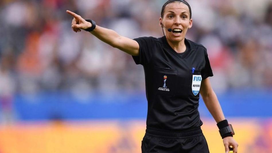 Stéphanie Frappart becomes first female referee at men's World Cup match Stéphanie Frappart becomes first female referee at men's World Cup match