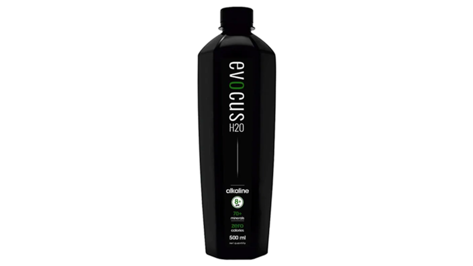 Evocus is an alkaline drink infused with essential minerals with a pH level of over 8 Evocus is an alkaline drink infused with essential minerals with a pH level of over 8